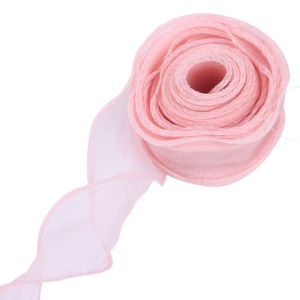 Organza Ribbon Pink 4 CM 9 Meters